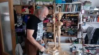 Don Quixote statue - how to assemble it