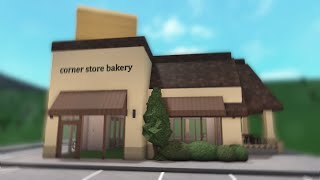 building a cornerstore-bakery in bloxburg 🍞