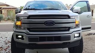 Morimoto LED Driving Lights Install 2018 F150