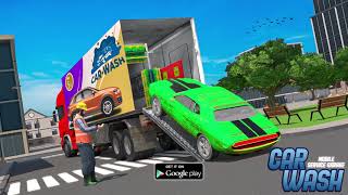 Mobile Car Wash Workshop: Service Truck Games screenshot 1