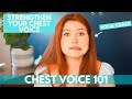 CHEST VOICE 101 I Why it&#39;s important and how to strengthen it!