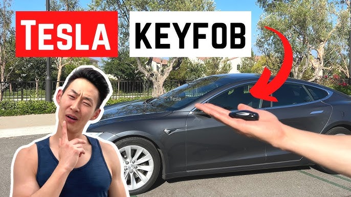 How to Open and Start Tesla Model S with a dead key fob battery