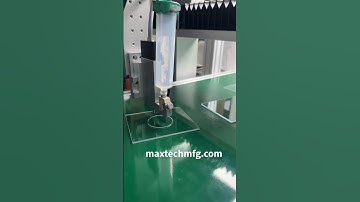 Máy bôi keo CNC - Kết hợp xử lý ảnh  #maxtechmfg  #vietmachine #cnc #automation
