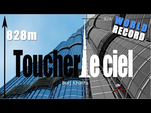 Alain Robert climbs a tallest building – Burj Khalifa Dubaï