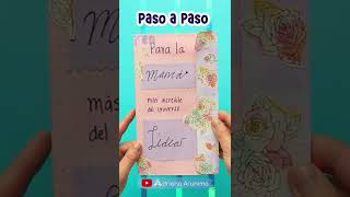 ⭐Lapbook día de las madres ⭐ Tarjeta original para día de las madres