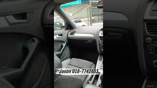 AUDI A4 TFSI 1.8AT S-LINE FACELIFT 2012 CASH SALE RM25800 JOHOR BARHU CALL JASON 018-7742883 #audi