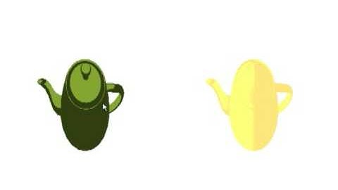 Cel Shading with Ambient Lighting Rendering