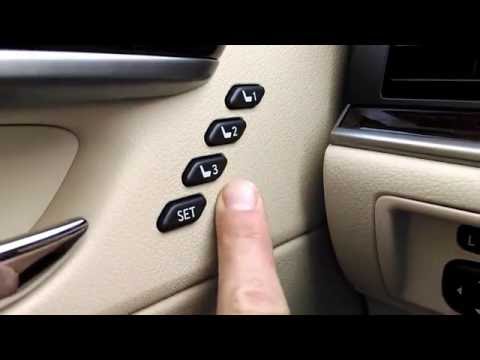 Lexus ES350 - Memory Seat Position How-To