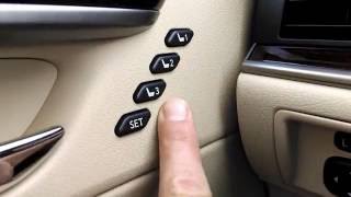 Lexus ES350 - Memory Seat Position How-To