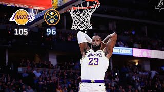 Los Angeles Lakers vs Denver Nuggets Full Game Highlights | December 3, 2019-20 NBA Season