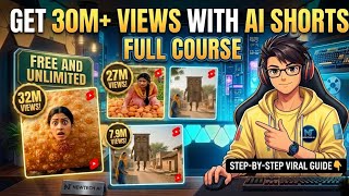 How I Create Viral AI Shorts in 10 Minutes Full Course 2026 | Free Tools