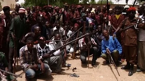 Nigerian hunters join search for abducted schoolgirls