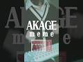 今流行りの「赤毛ミーム」って知ってる？#AKAGE#mene#cover