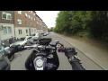 Yamaha MT09 FZ09 Akrapovic ONBOARD City cruise