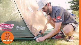 Coleman Instant Up Gold 6P Tent - How to setup & pack away