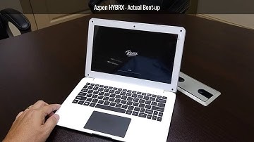 Azpen HYBRX - Actual Boot-up