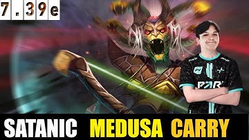 🤯SATANIC[MEDUSA] HC 7.39e- DOTA 2 HIGHEST MMR MATCH#dota2gameplay  #dota2    #dota2gameplay