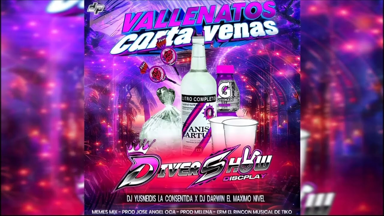 🪗 VALLENATOS CORTA VENAS X DIVER SHOW DISCPLAY DJ YUSNEIDIS LA CONSENTIDA DJ DARWIN