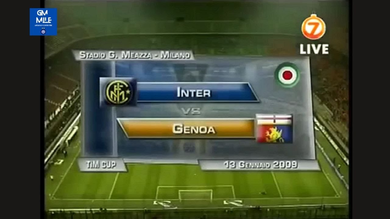 2008-09 (8' Tim Cup - 13-01-2009) INTER-Genoa 3-1 dts [Adriano,M.Rossi,Cambiasso,Ibrahimovic] 7 Rus