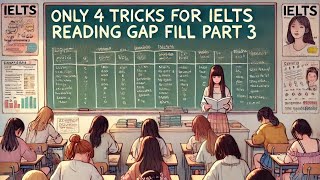 "Only 4 Tricks for IELTS Reading Gap Fill Part  3 ! How to Solve IELTS Gap Fill (Bangla Tips)