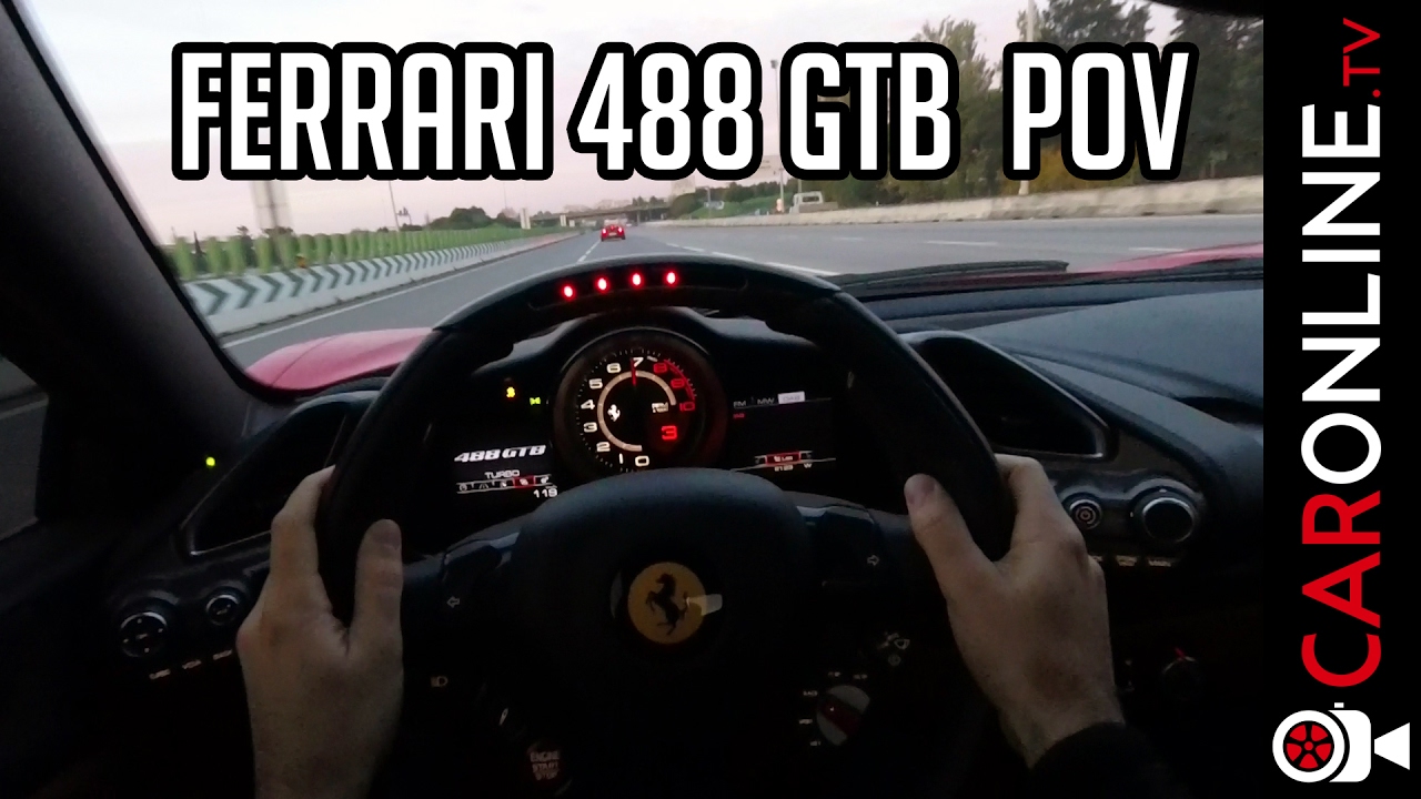 Primeira Vez Num Ferrari 488 Gtb 2017 Pov Review Portugal