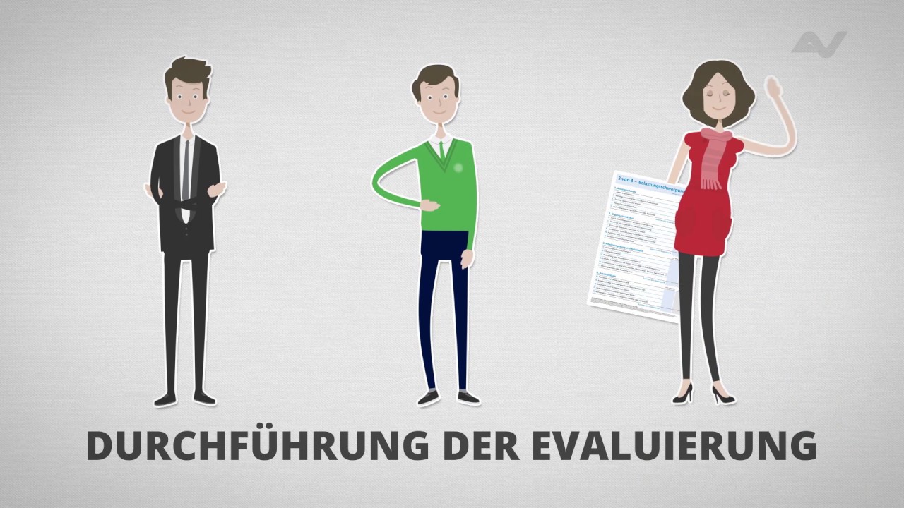 Evaluierung psychischer Belastungen am Arbeitsplatz Modul 1 - YouTube