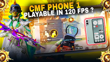 CMF PHONE 1 BGMI TDM GAMEPLAY 120 FPS REVIEW