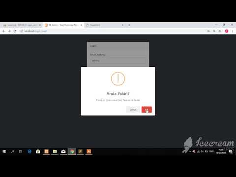 How To Create Login With CodeIgniter, Sweet Alert (Swal), And Bootstrap