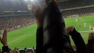 Fenerbahçe - Beşiktaş Tribün (Mesut Özil Penaltı Golü)