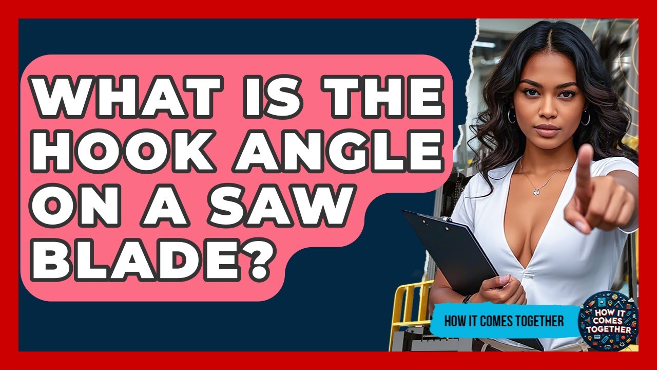 What Is The Hook Angle On A Saw Blade? - How It Comes Together