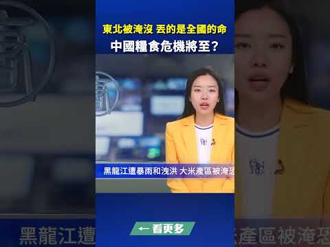 东北被淹没 丢的是全国的命 中国粮食危机将至？