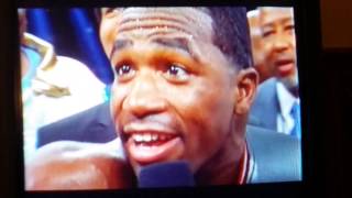 Adrien Broner Post Win Interview 5/3/14