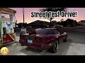 Neglected Corvette Test Drive On The Street!