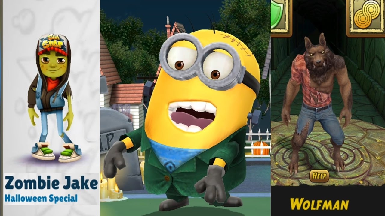 Despicable Me 2 - Minion Rush Vs Temple Run 2 Vs Subway Surfers ...