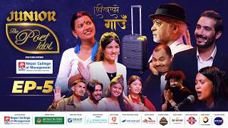 JUNIOR: THE POET IDOL | EPI 5 | TEAM PINKY | एक्लिएको गाउँ | VIPLOB PRATIK, GAURI MALLA, HARK, DIVYA
