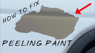 How To Fix Peeling Paint On Your Car/Truck/Suv