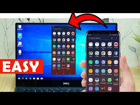 Video: Hvordan kan jeg vise telefonskjermen på PC-en min?