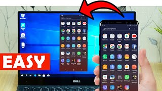 HOW TO DISPLAY ANDROID PHONE SCREEN ON PC (WINDOWS 10) screenshot 4