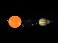 Scaled Solar System Model Animation