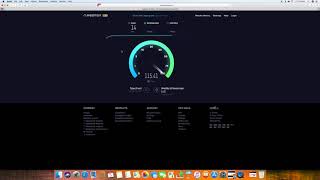 Charter Spectrum internet speed test