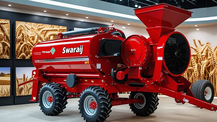 Swaraj Wheat Thresher 2025 | Ultra Modern Design, Powerful Performance & Real Price in India