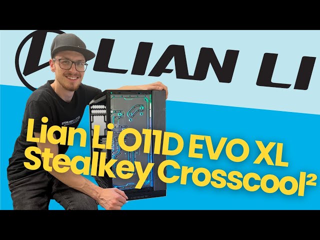 Lian Li O11 Dynamic EVO XL x Stealkey Crosscool² Distribution Plate