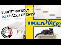 DIY Cat Wall Shelves On A Budget -  Ikea Hacks - Cat Wall Perch Ideas