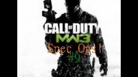 Modern Warfare 3 Spec Ops- Resistance Movement