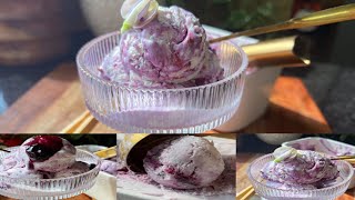 Blueberry Cheesecake Ice Cream | No Machine Ice-cream| How to Make  Blueberry Cheesecake Ice Cream | screenshot 2