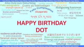 Dot   Languages Idiomas - Happy Birthday