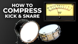 Magic Compressor Settings for KICK \u0026 SNARE