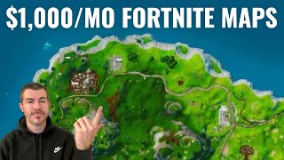 How to Make $1,000/Month Creating Fortnite Maps
