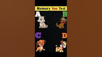 Memory Test #25 Riddles And Puzzles For IQ Test #shorts