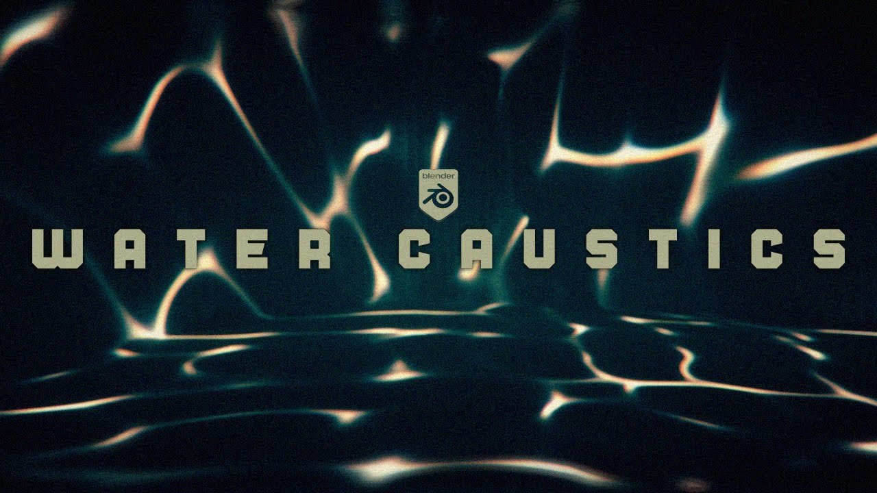 Blender Tutorial - Using Water Caustics in Blender Eevee